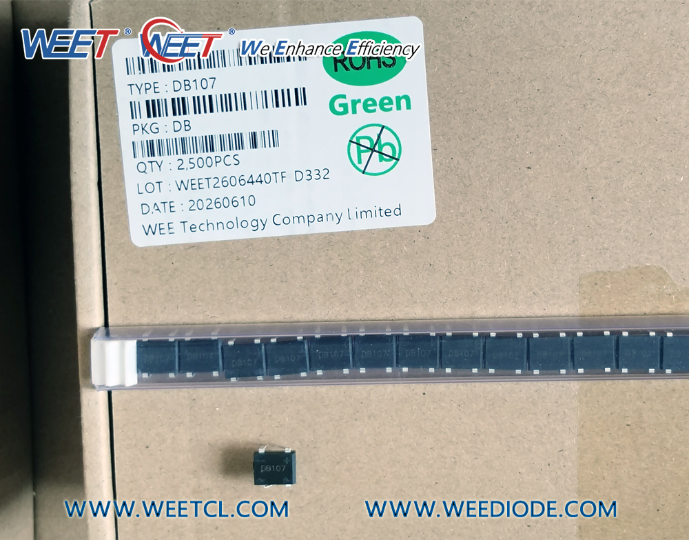 WEE-Technology-WEET-Bridge-Rectifier-DB107-Tube-Packing-China-Factory