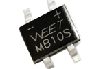 1.0 AMPS. MB1S THRU MB10S (MB1S, MB2S, MB3S, MB4S, MB6S, MB8S, MB10S) Glass Passivated Bridge Rectifiers