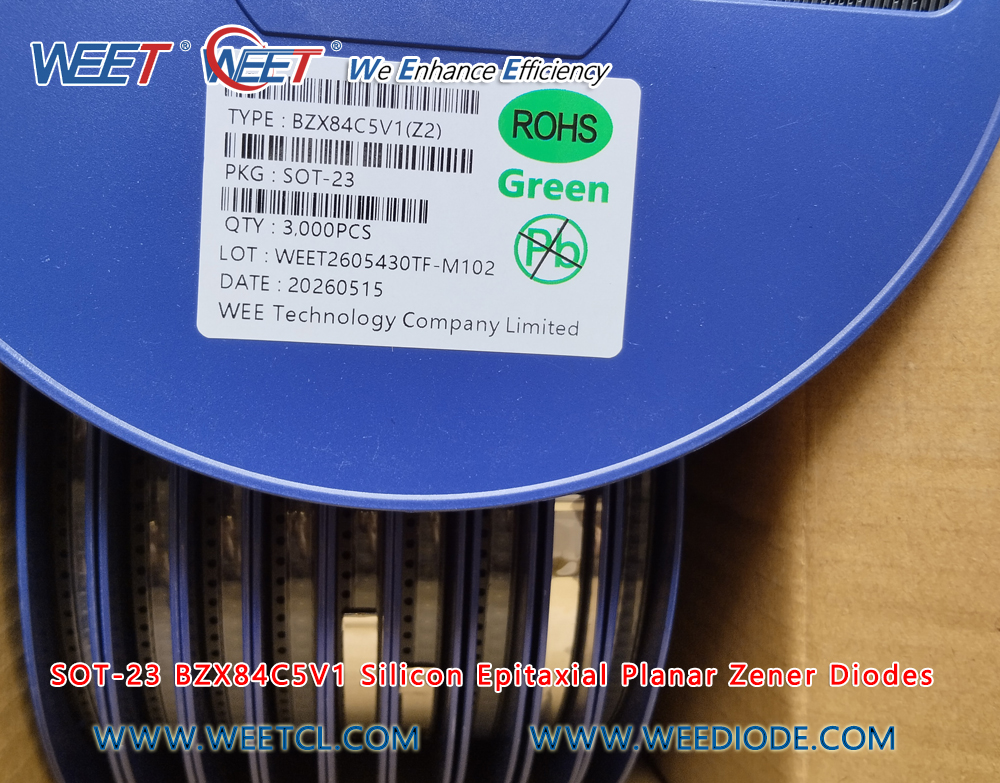 WEET-Silicon-Epitaxial-Planar-Zener-Diodes-BZX84C5V1-SOT-23-Z2-Marking-One-Week-Lead-Time.jpg