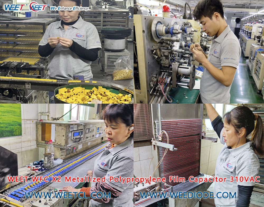 WEET-WFC-Class-X2-Radial-MKP-Suppression-Capacitors-310V-Box-Type-Across-the-Line-Application